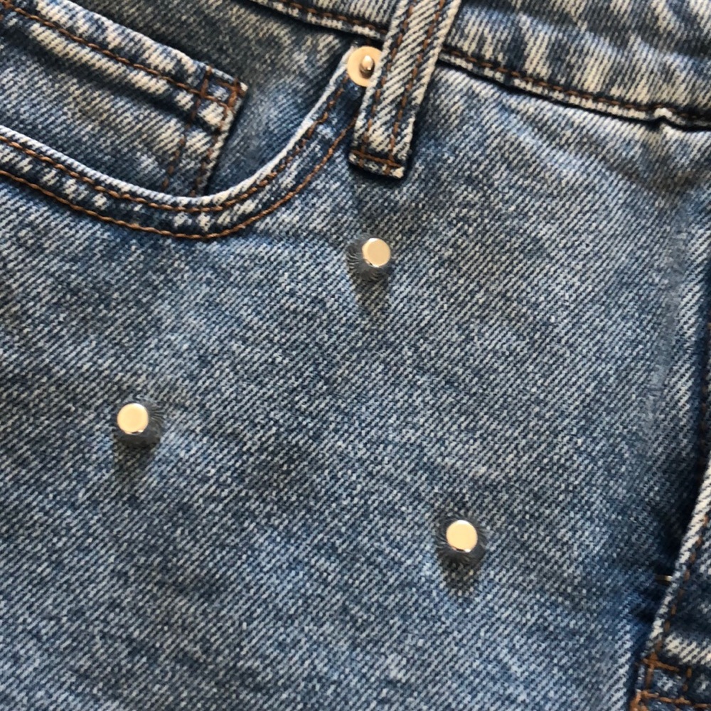 Wild fable studded jean skirt - Picture 2 of 5
